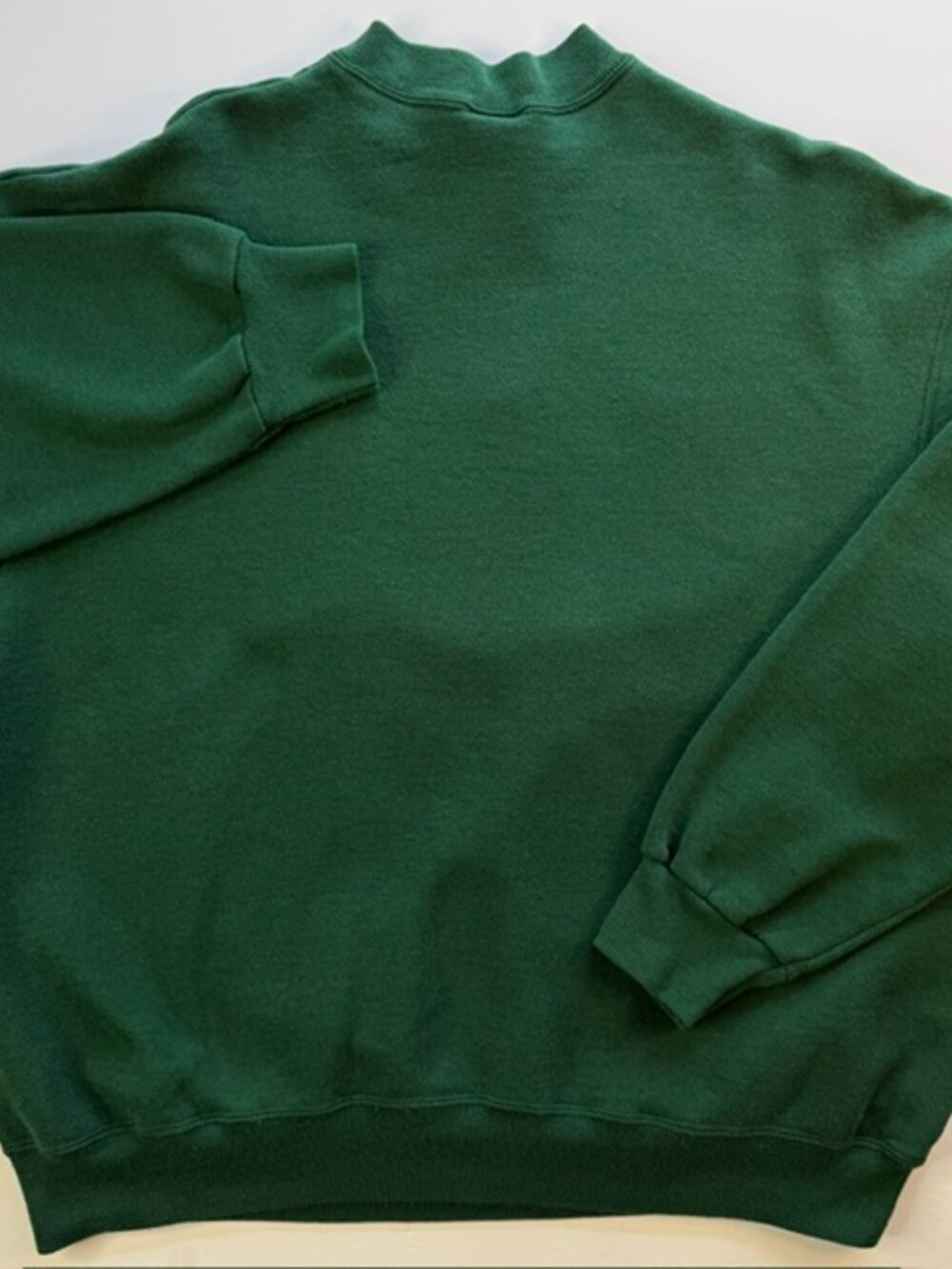 Vintage Sweatshirt Mickey Unlimited Jerry Leigh Knit Goofy Green Unisex Sz L - Picture 9 of 9
